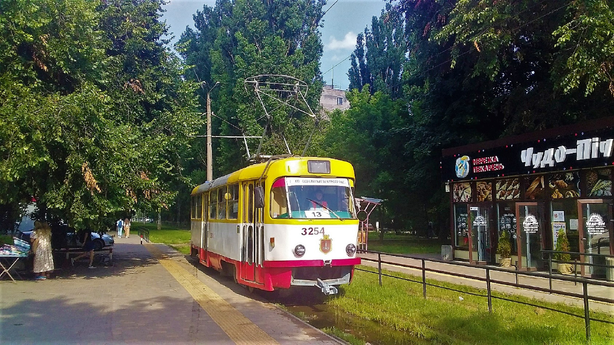 Одесса, Tatra T3R.P № 3254