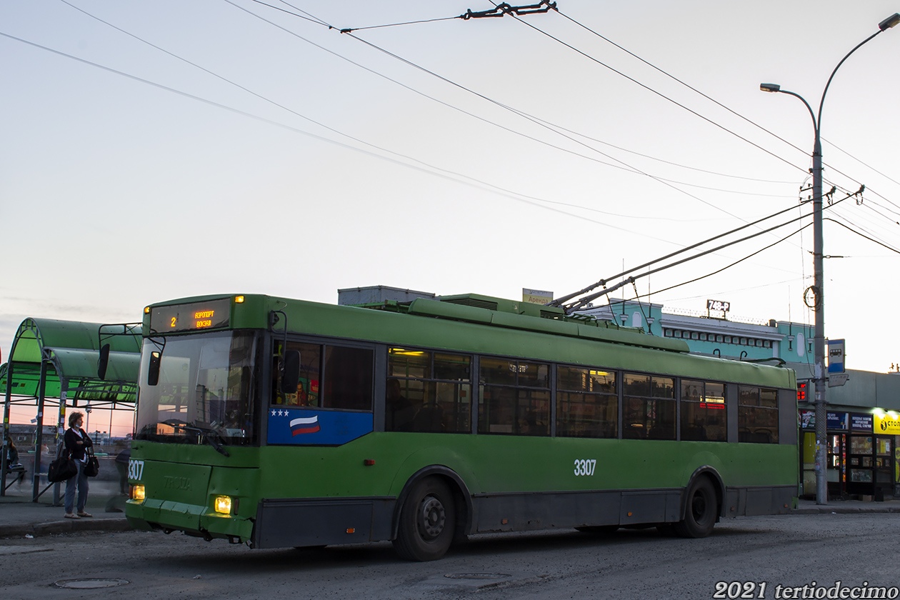 Novosibirsk, Trolza-5275.05 “Optima” nr. 3307