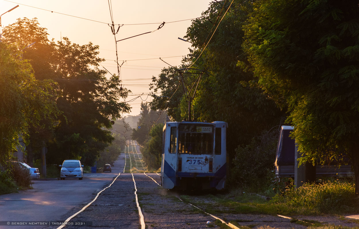 Taganrog, 71-608K # 375; Taganrog — Tram lines