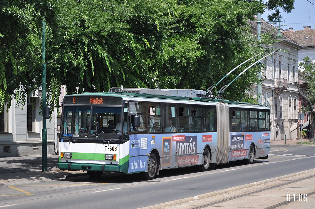 Szeged, Škoda 15Tr03/6 Nr. T-608