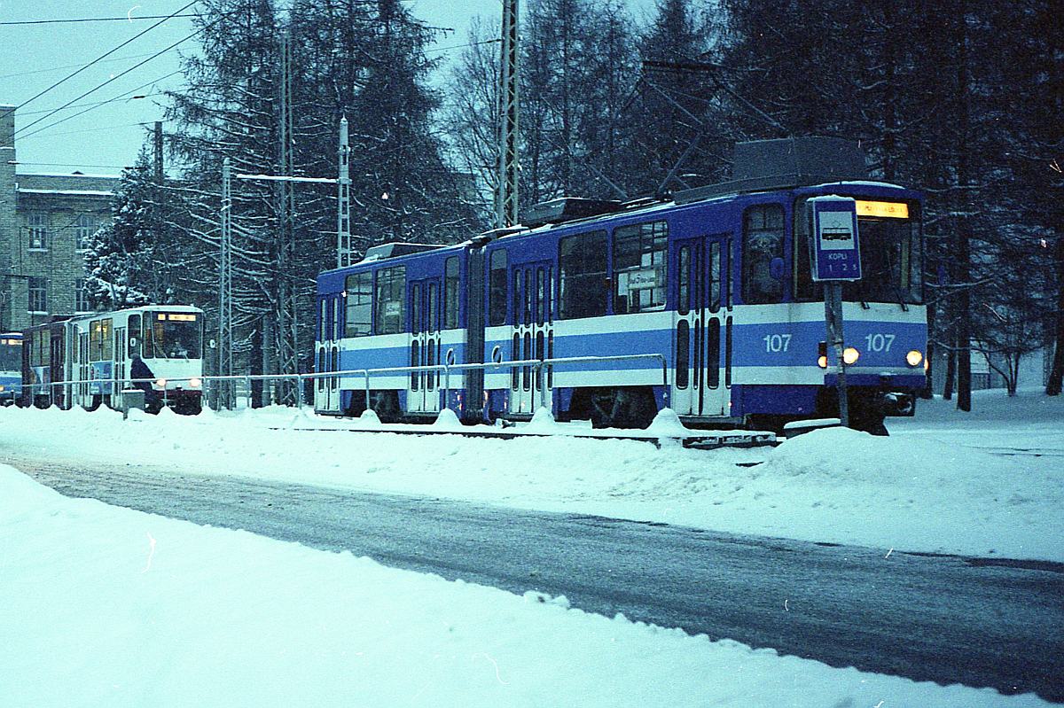 Таллин, Tatra KT4SU № 107