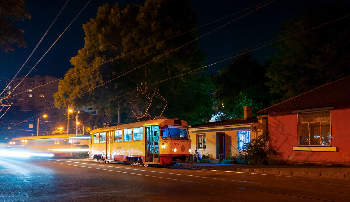 Одесса, Tatra T3A № 7151