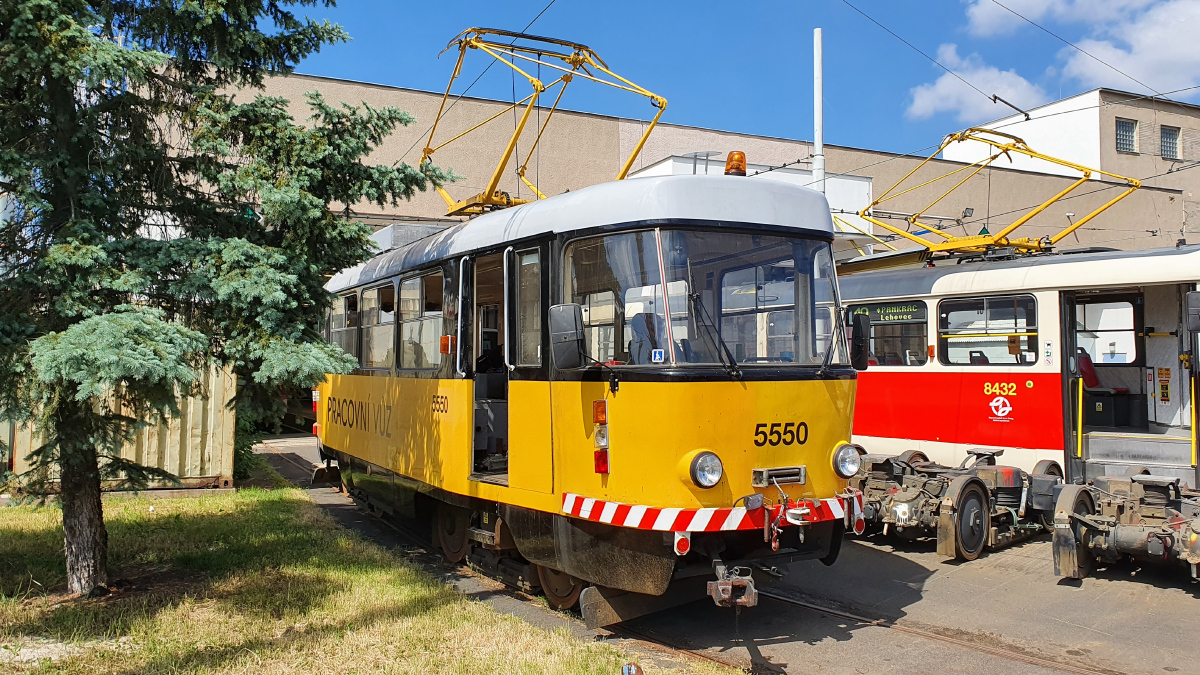 Прага, Tatra T3M № 5550