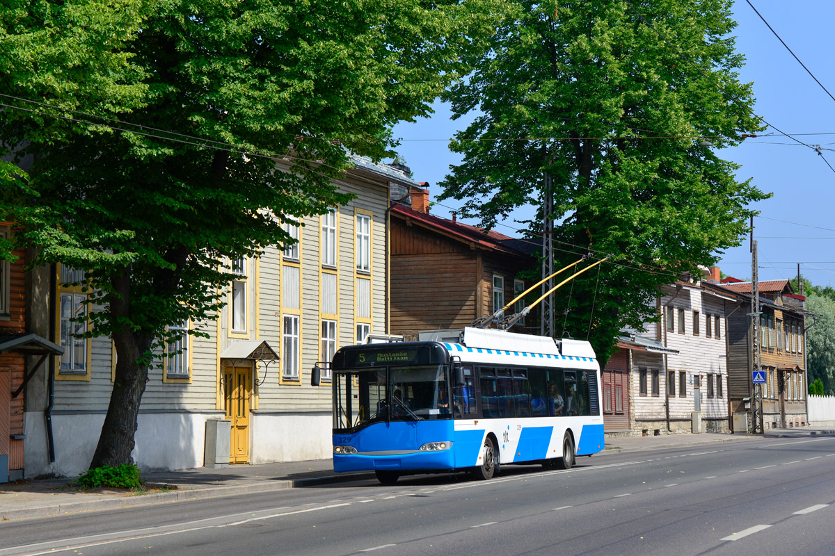 Tallinn, Solaris Trollino II 12 Ganz № 329