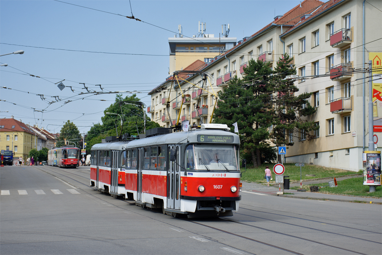 Brno, Tatra T3G nr. 1607