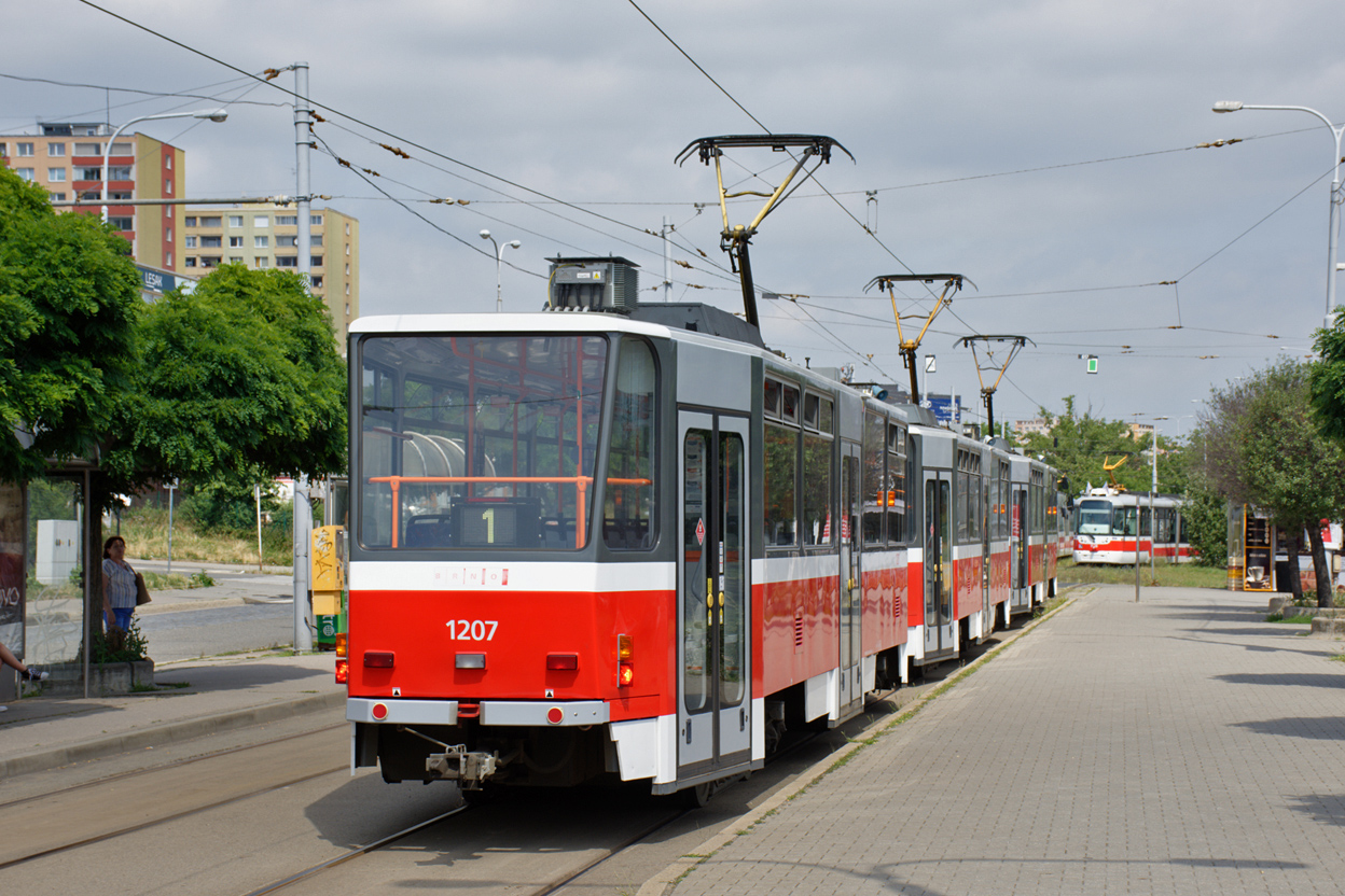 Брно, Tatra T6A5 № 1207