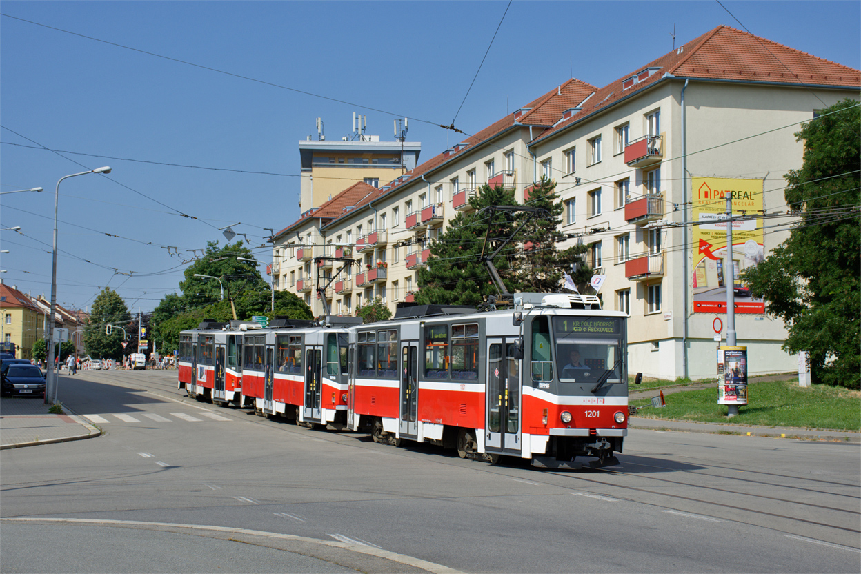 Brno, Tatra T6A5 — 1201