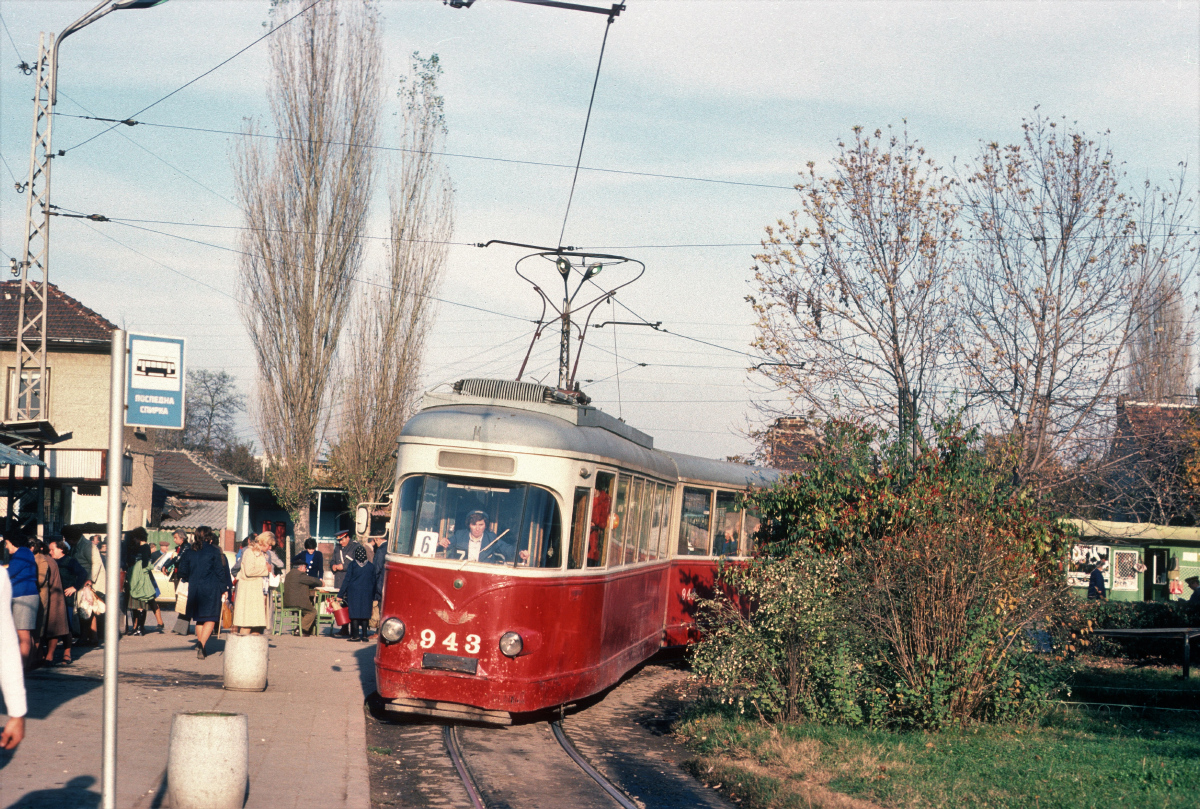 Sofia, T6M-901 (Cosmonaut) č. 943; Sofia — Historical — Тramway photos (1945–1989)