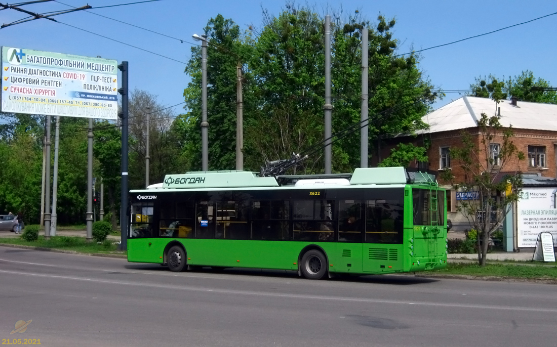 Харьков, Богдан Т70117 № 3622