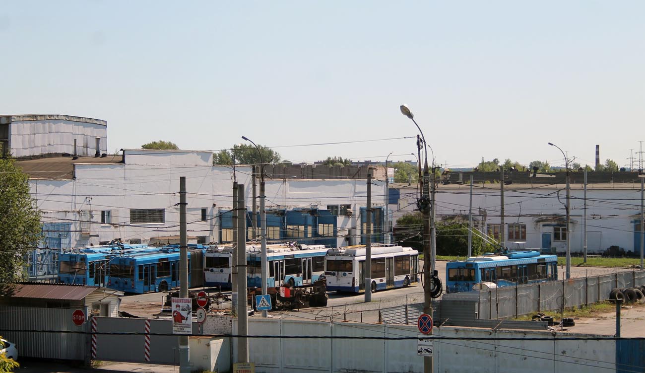 Izhevsk — New trolleybuses; Izhevsk — Trolleybus deport # 2