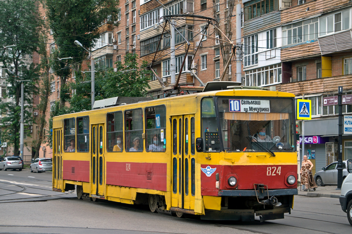 Rostov-na-Donu, Tatra T6B5SU № 824