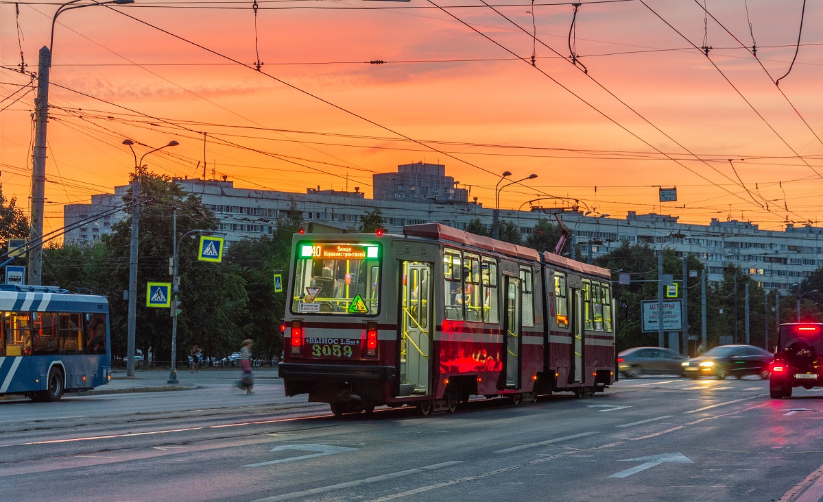 Санкт-Петербург, ЛВС-86М2 № 3059