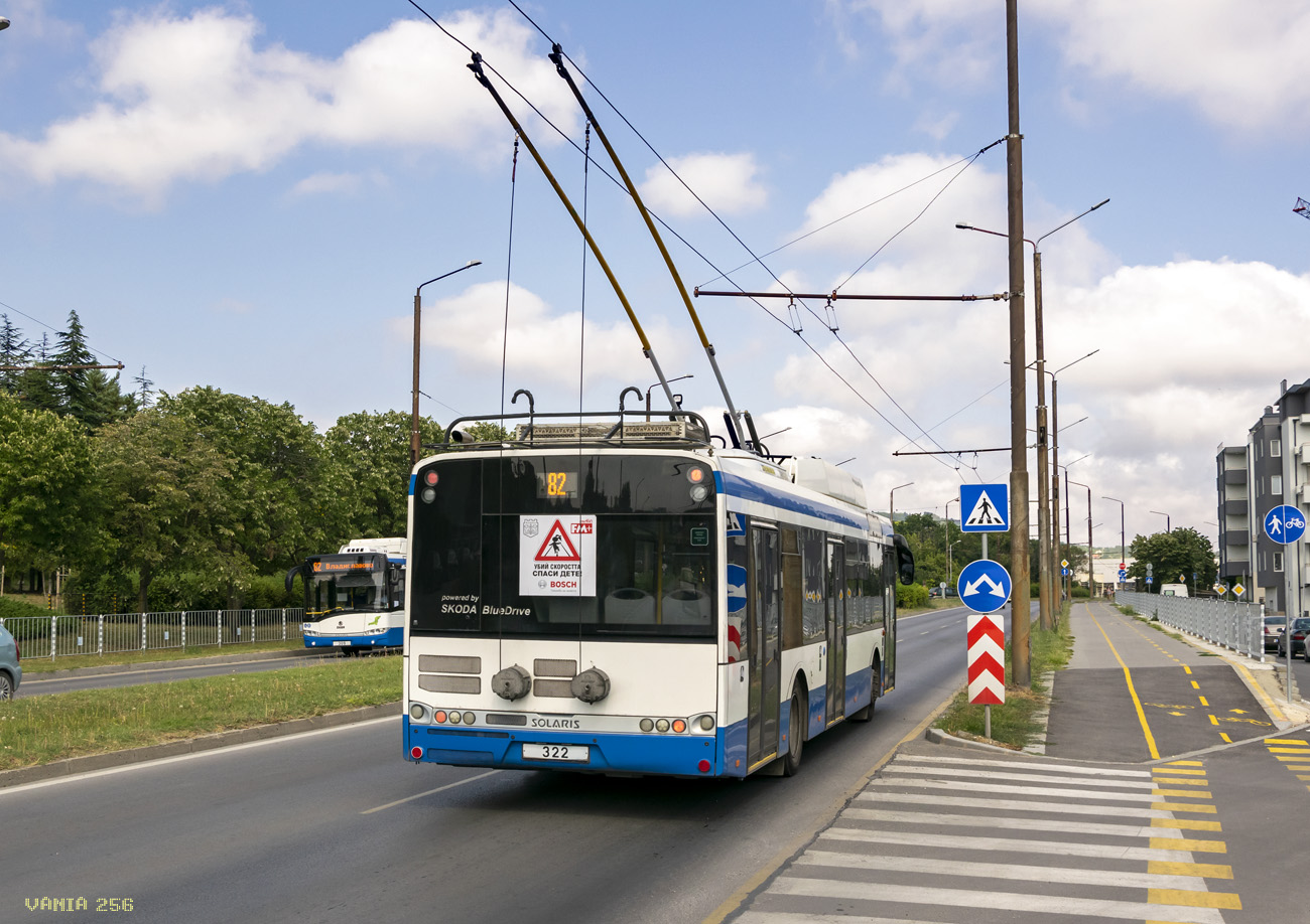 Varna, Škoda 26Tr Solaris III nr. 322