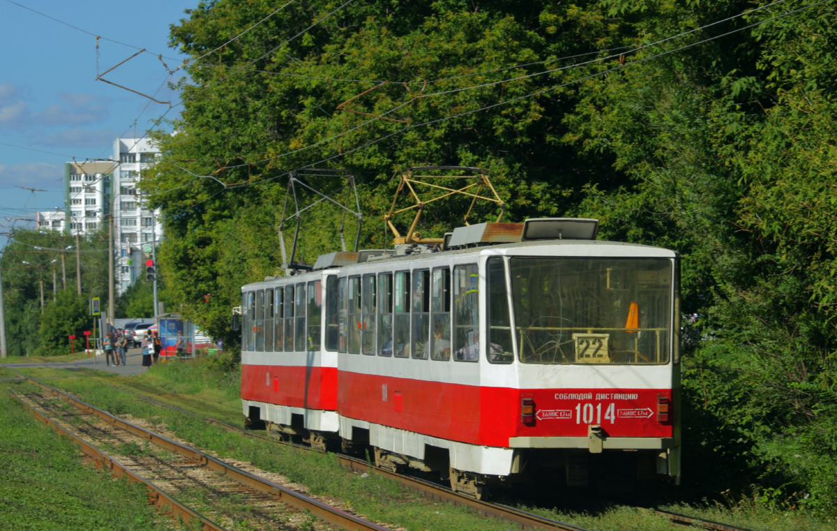 Самара, Tatra T6B5SU № 1014