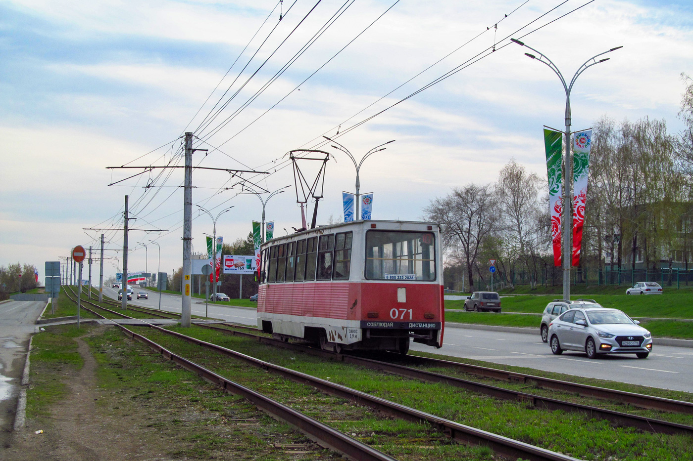 Набярэжныя Чалны, 71-605 (КТМ-5М3) № 071