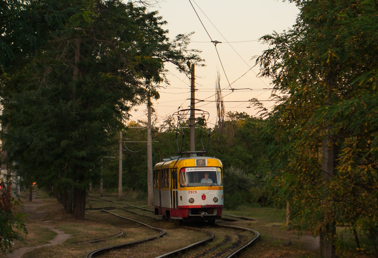 Одесса, Tatra T3R.P № 2976; Одесса — Трамвайные линии: Пересыпь → Центролит