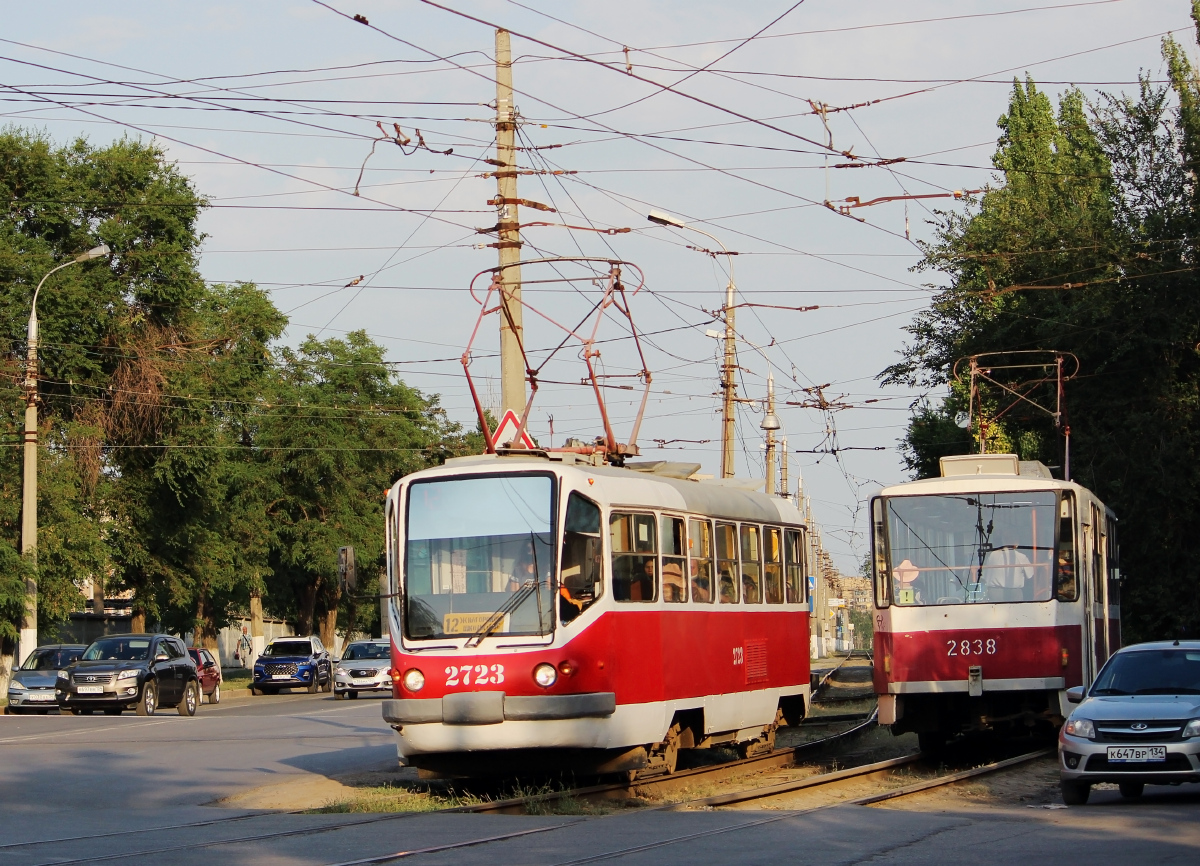 Волгоград, Tatra T3SU № 2723