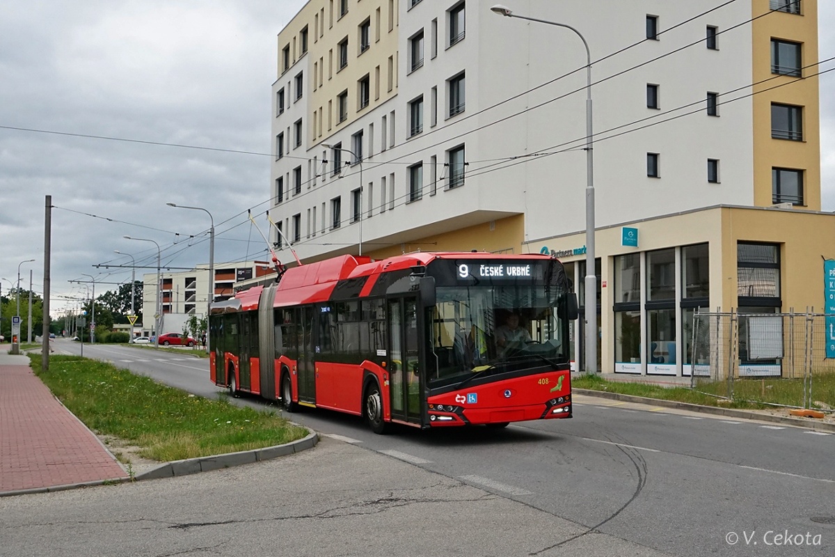 České Budějovice, Škoda 27Tr Solaris IV # 408