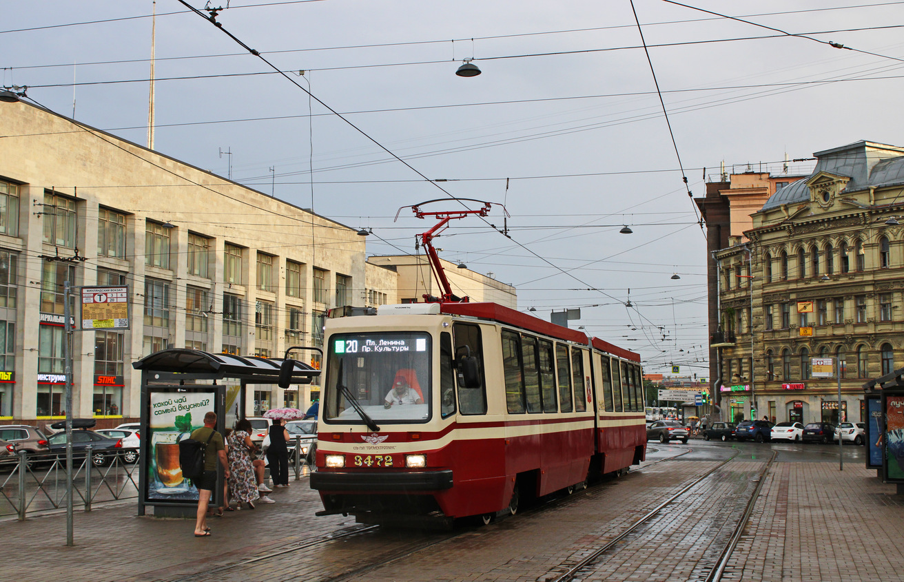 Санкт-Петербург, ЛВС-86М2 № 3472
