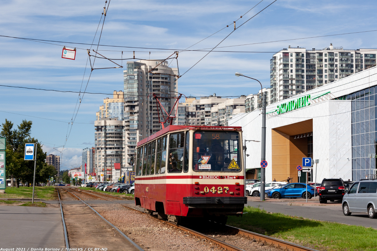 Санкт-Петербург, 71-134К (ЛМ-99К) № 0427