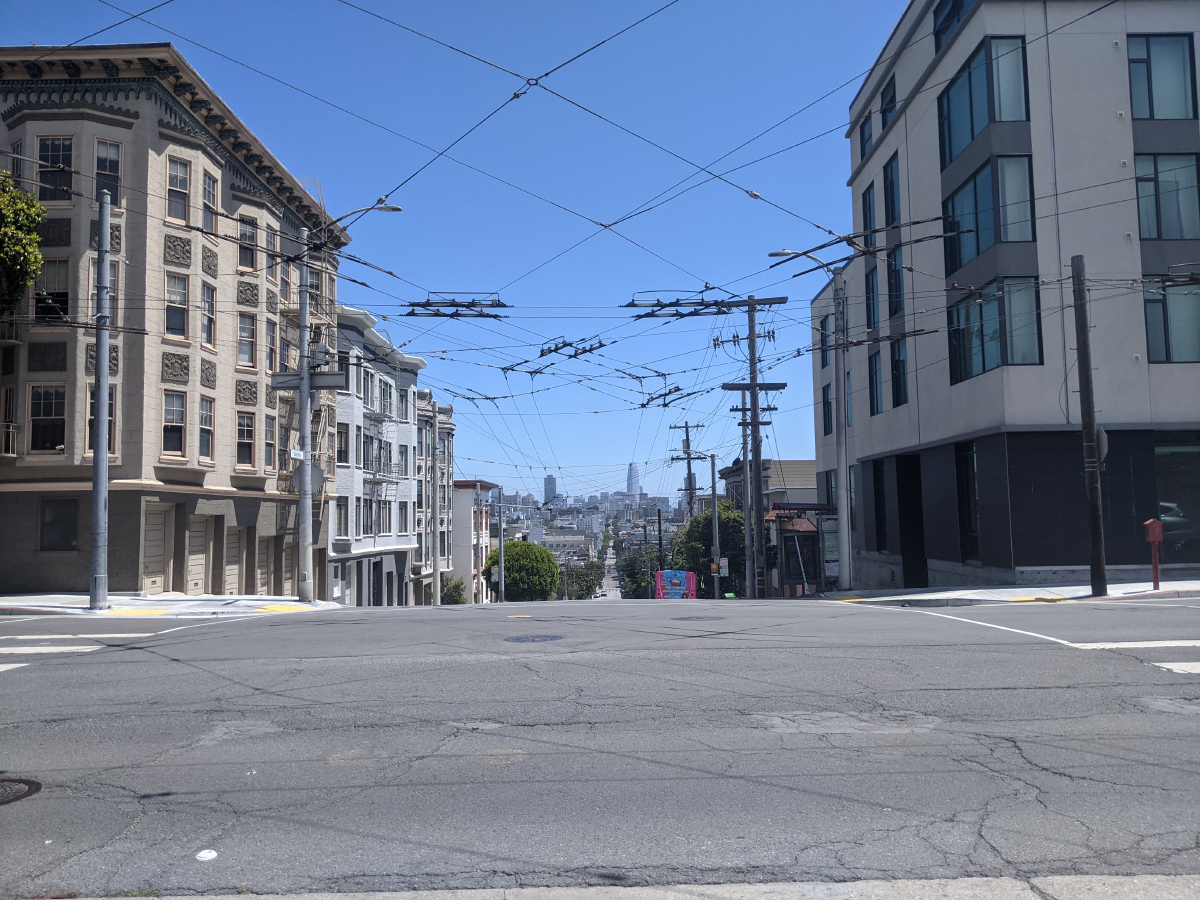 San Francisco Bay Area — Trolleybus Lines and Infrastructure