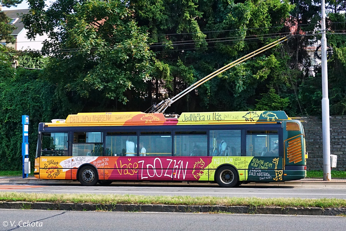 Zlin, Škoda 24Tr Irisbus Citybus Nr 204