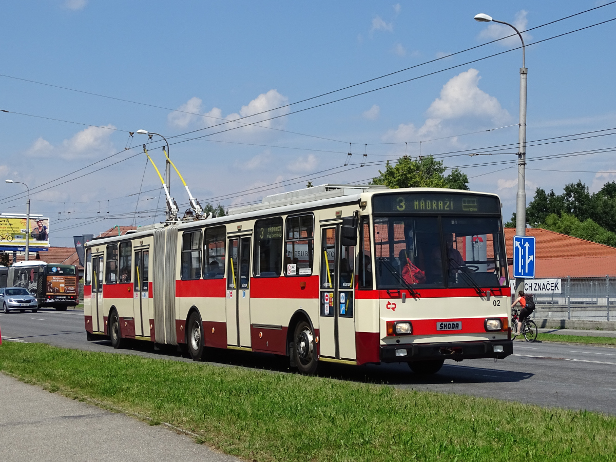 České Budějovice, Škoda 15TrM č. 02