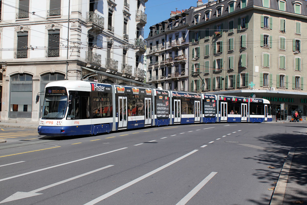 Женева, Bombardier Flexity Outlook № 890