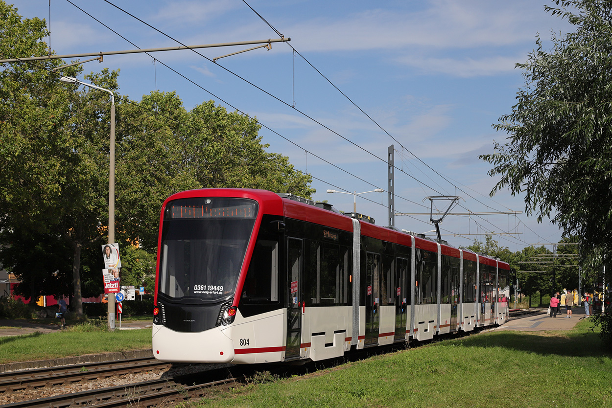 Эрфурт, Stadler Tramlink № 804