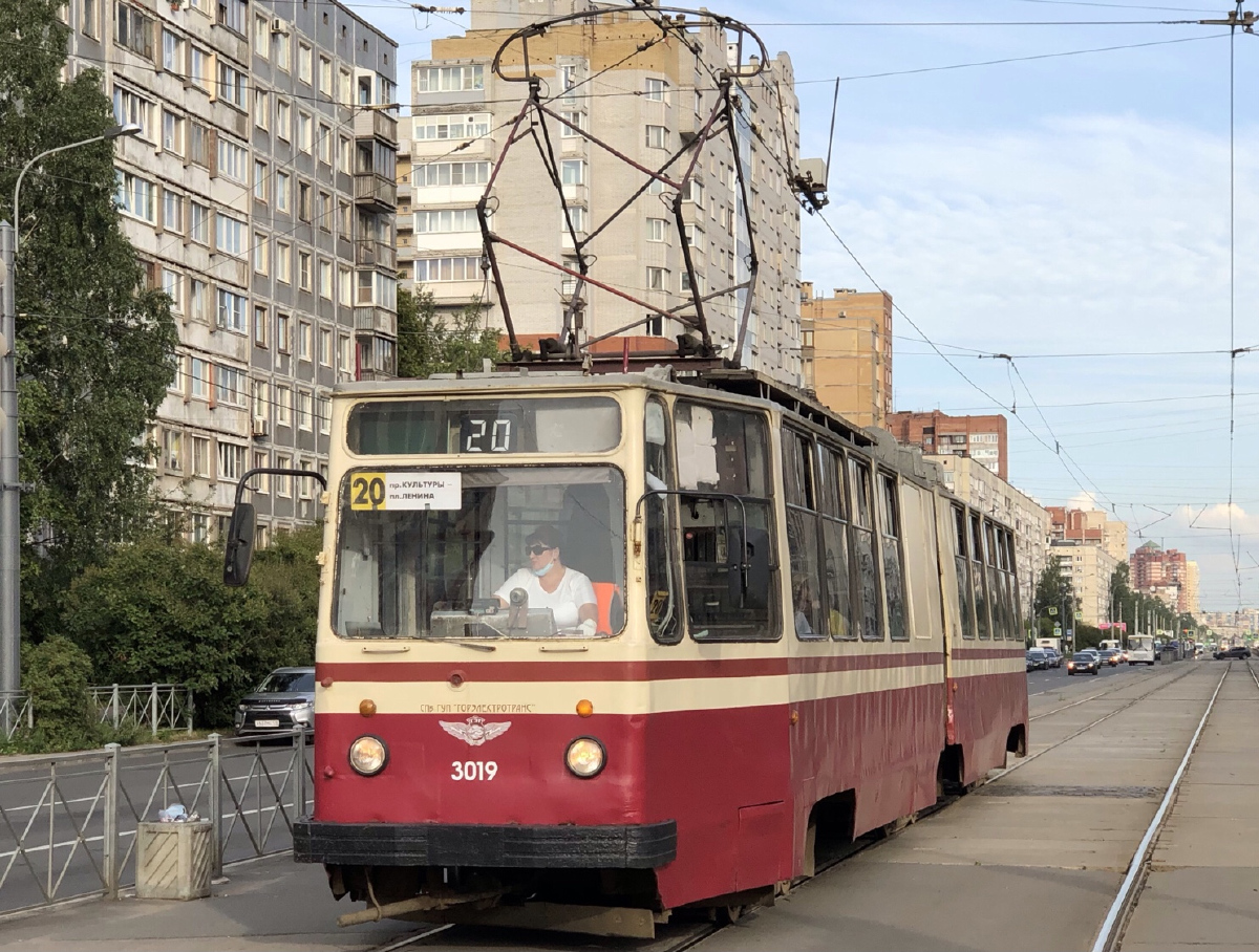 Санкт-Петербург, ЛВС-86К № 3019