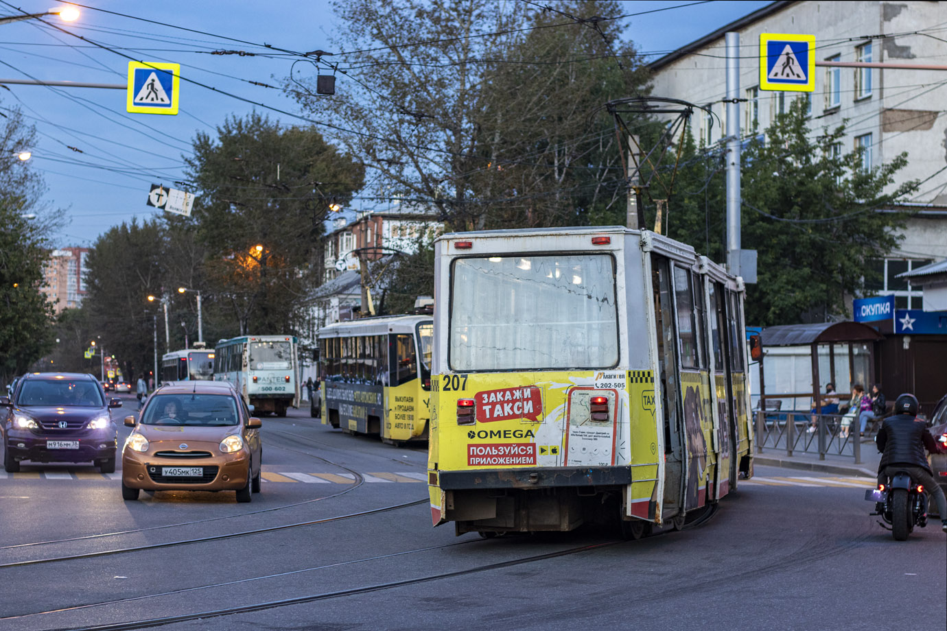 Иркутск, 71-605А № 207; Иркутск — Фотографии в тёмное время суток