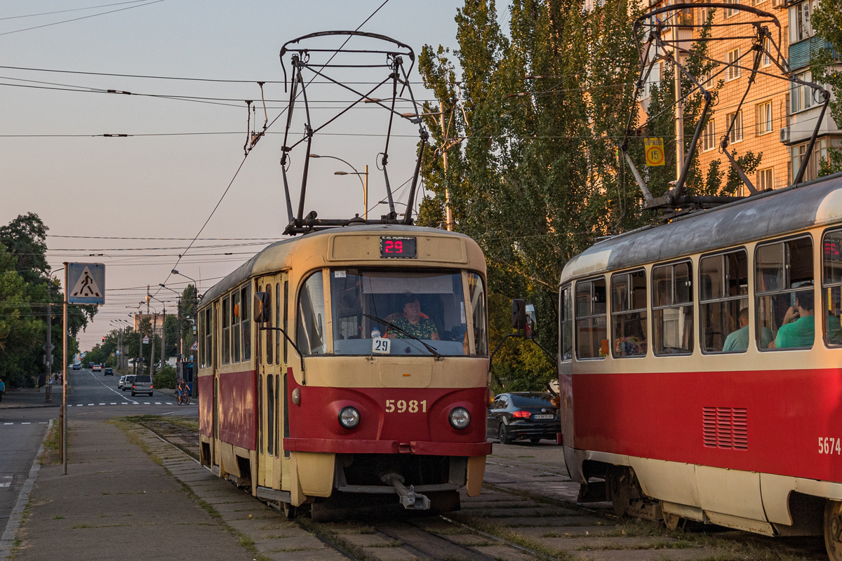 Kyjev, Tatra T3P č. 5981