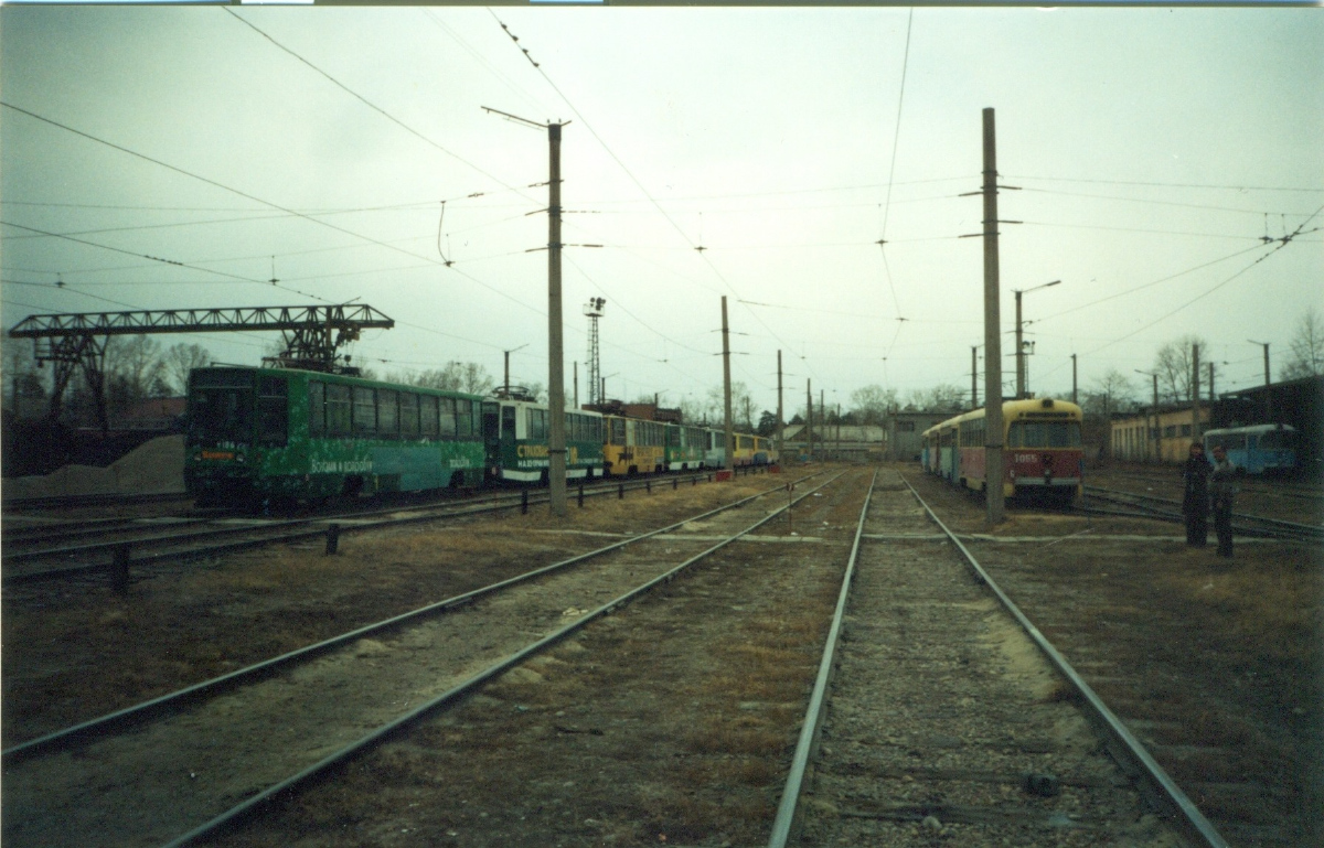 Ангарск, 71-608К № 186; Ангарск, РВЗ-6М2 № 055; Ангарск — Старые фотографии