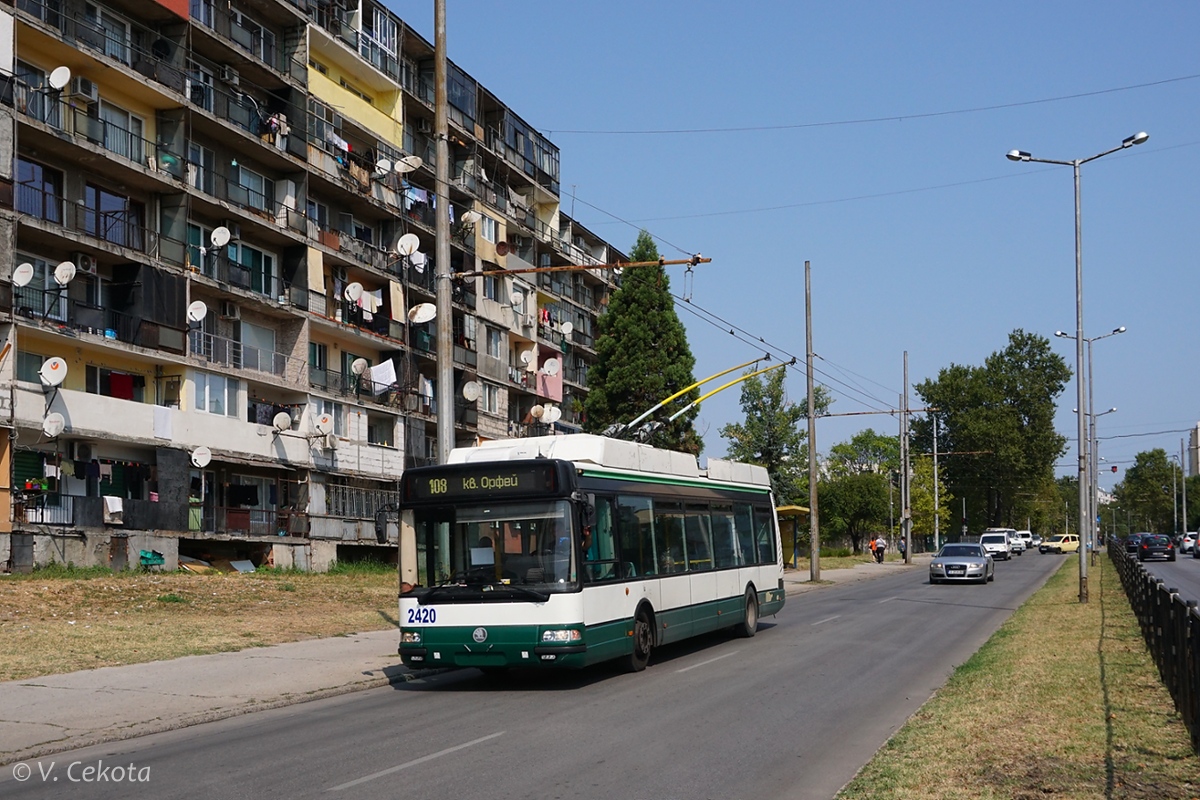 Хасково, Škoda 24Tr Irisbus Citybus № 2420