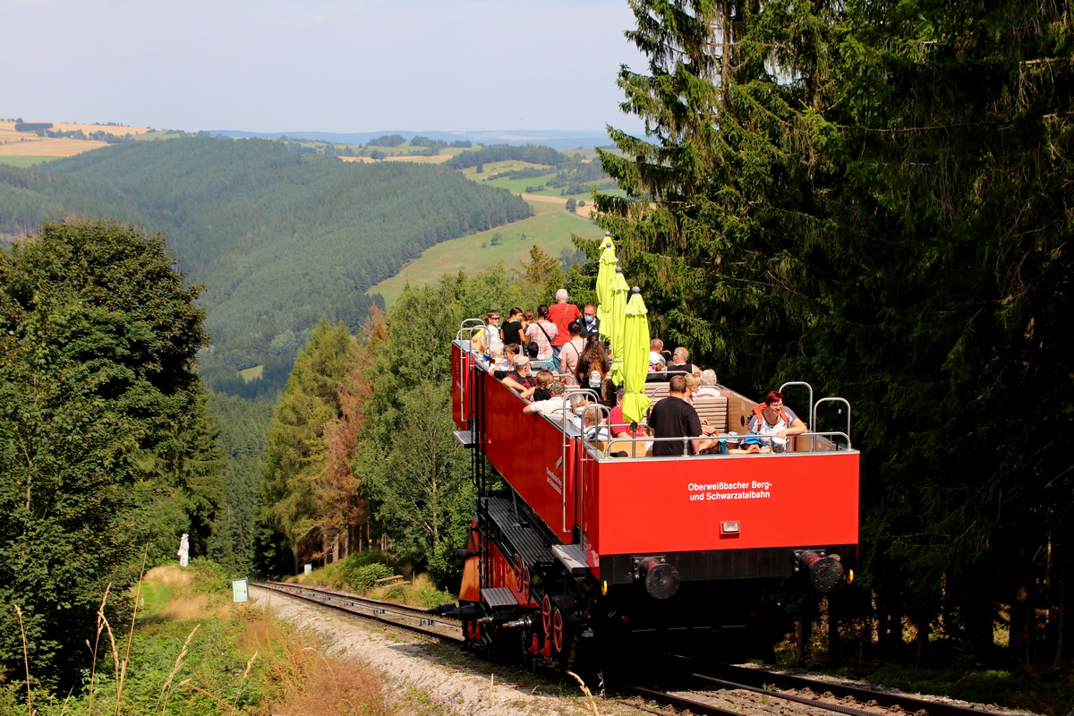 Обервайсбах, Вагон-кабриолет № 3; Обервайсбах, Вагон-платформа № 2