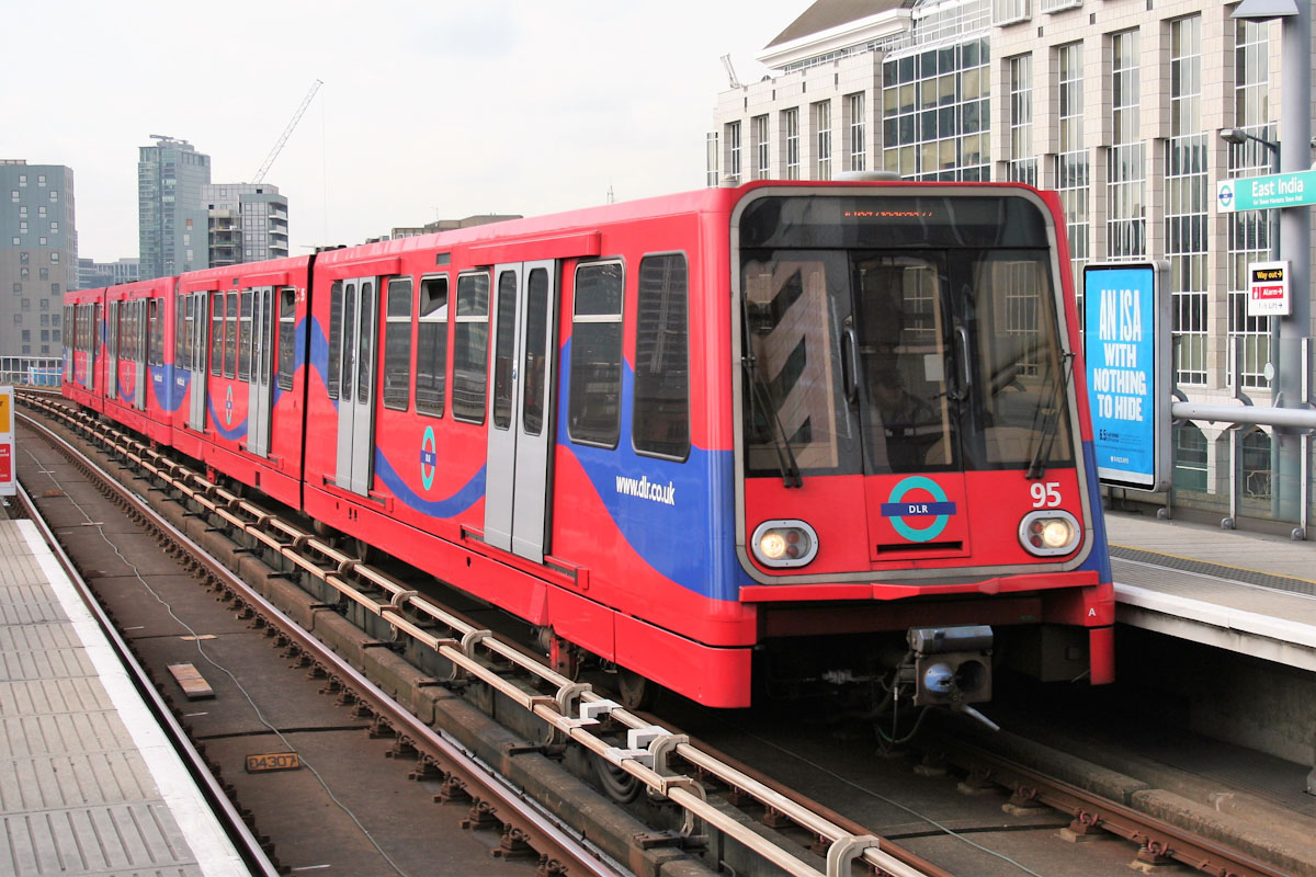 London, DLR B2K № 95