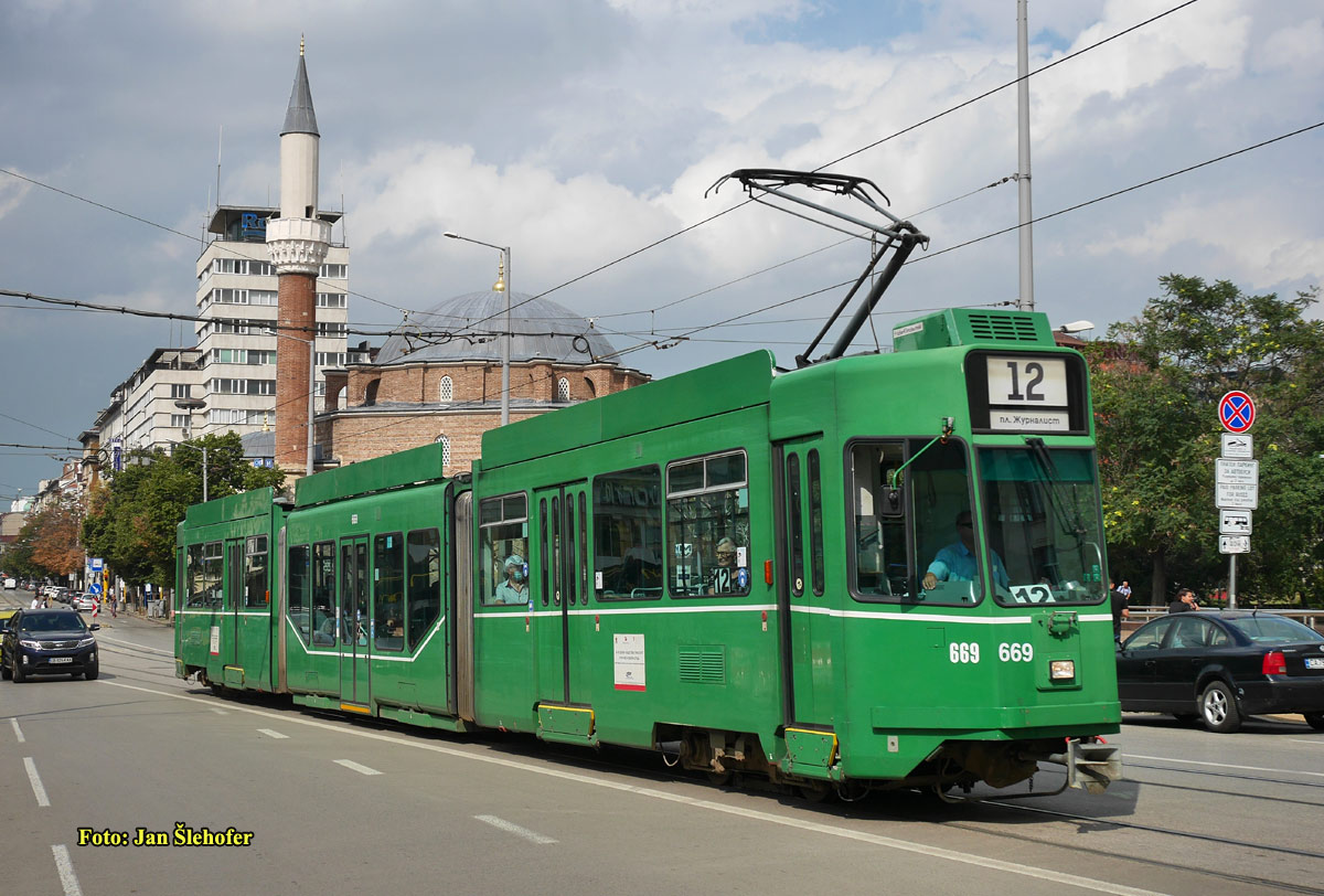 Sofia, Schindler/Siemens Be 4/6 S # 669