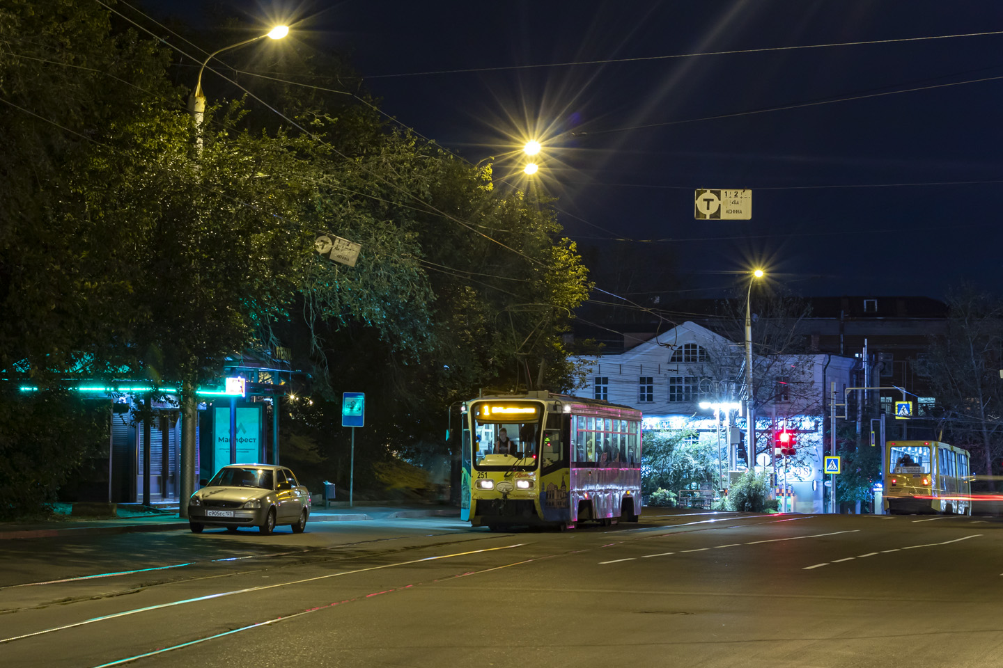 Irkutsk, 71-619A č. 251; Irkutsk — Night and evening photos