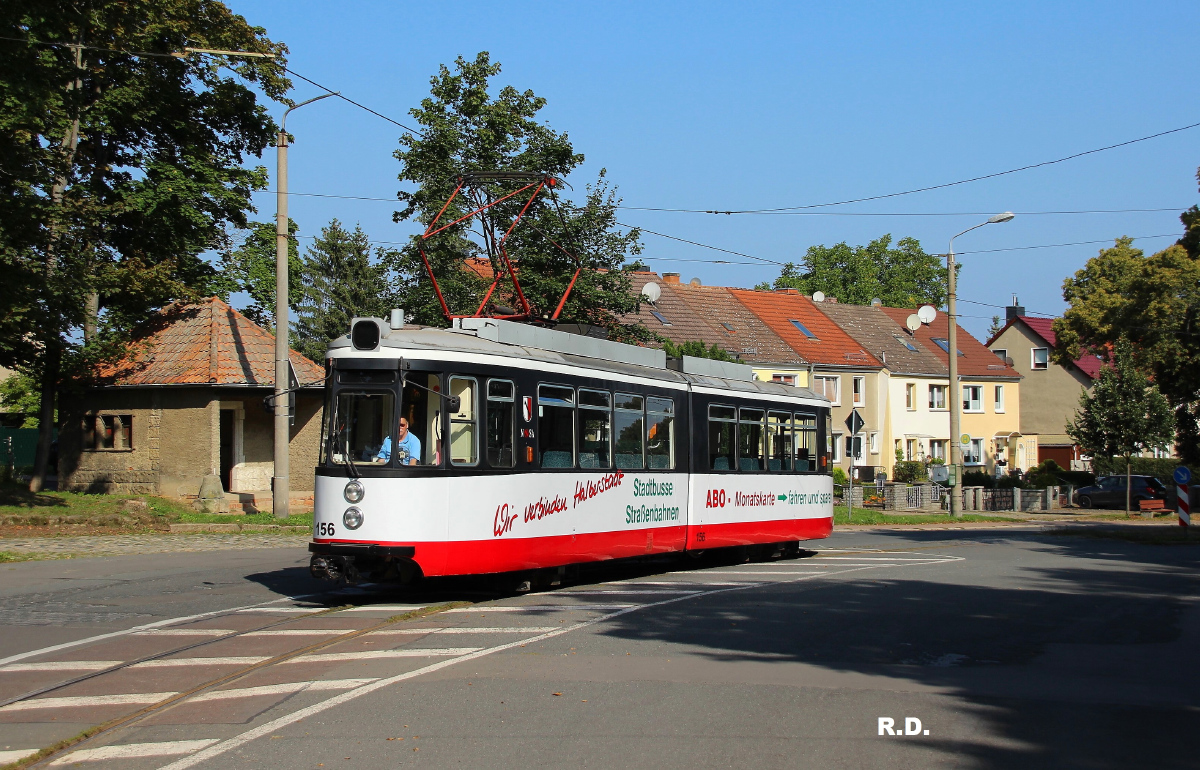Halberstadt, Esslingen GT4 nr. 156; Halberstadt — Line to Klus