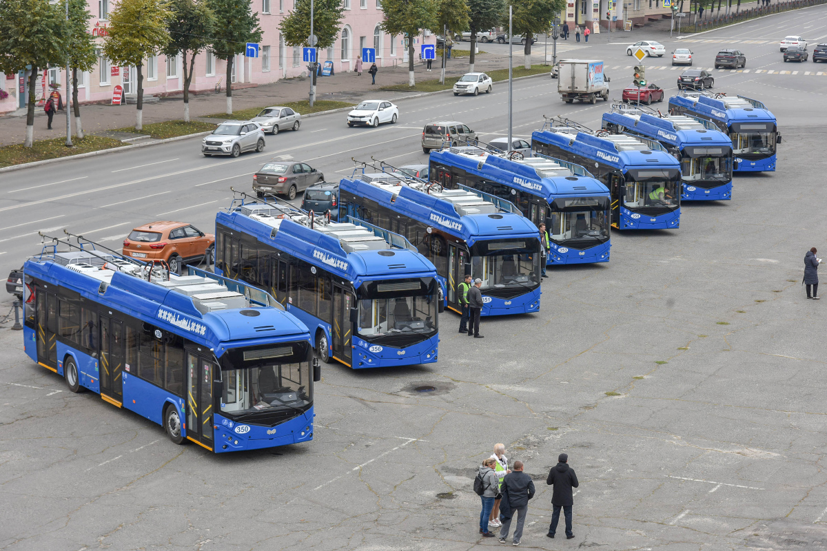 Йошкар-Ола, БКМ 321 № 350; Йошкар-Ола — Официальная презентация новых троллейбусов БКМ-321 Главе Республики Марий Эл и передача ключей от них