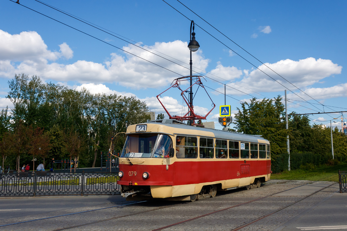 Екатеринбург, Tatra T3SU (двухдверная) № 079