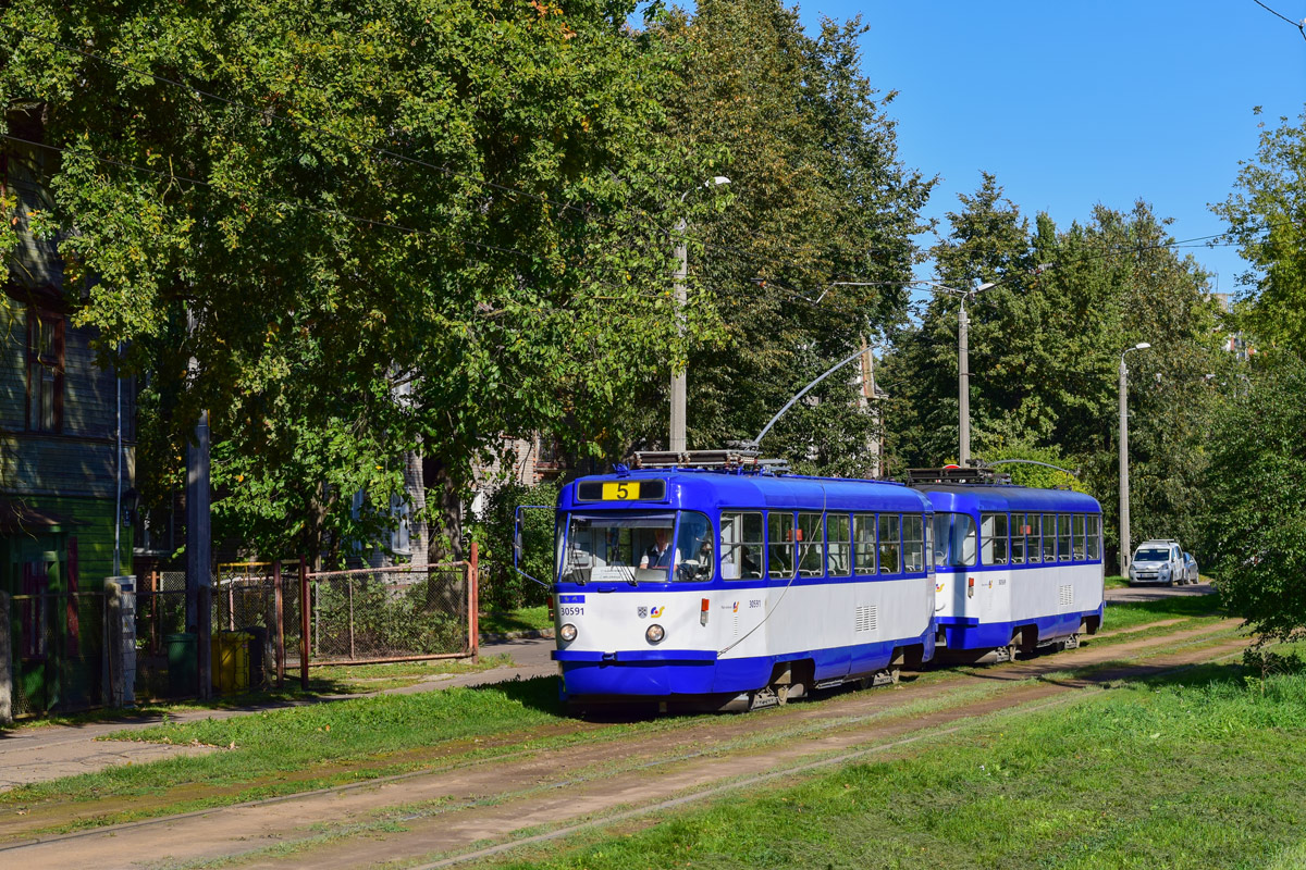 Riga, Tatra T3A № 30591