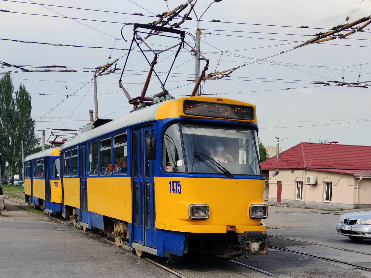 Днепр, Tatra T4D-M1 № 1475