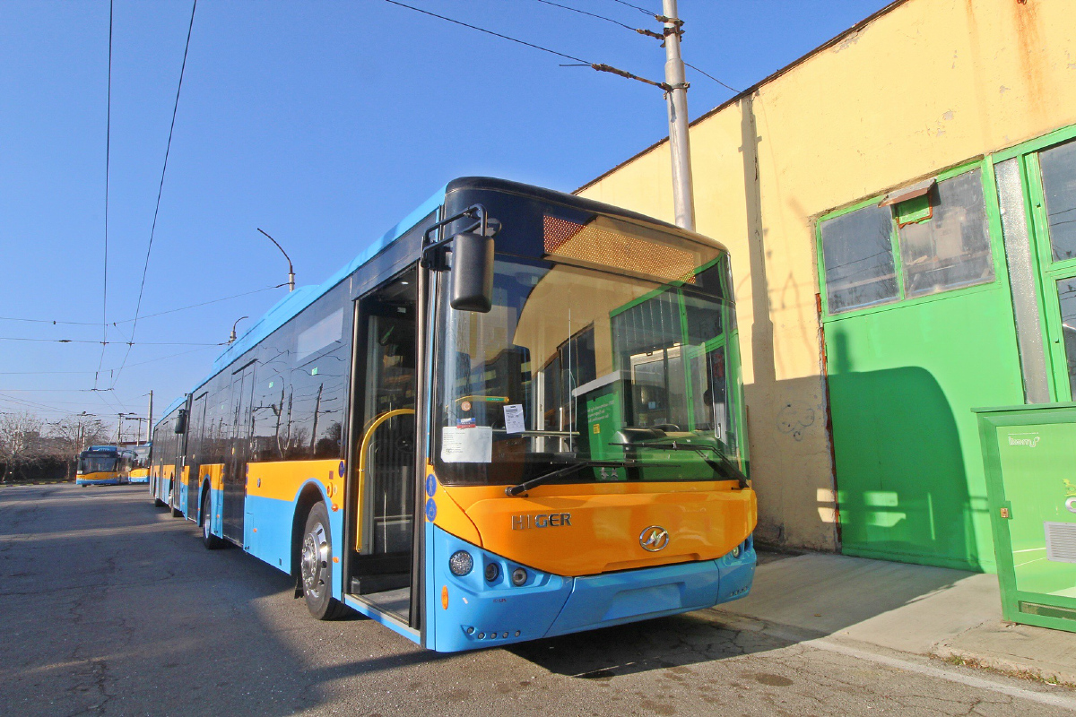 София, Higer KLQ6125GEV3 № 5011; София — Доставка на 15 електробуса Higer KLQ6125GEV3 Chariot Ebus	- 10.2019-01.2020