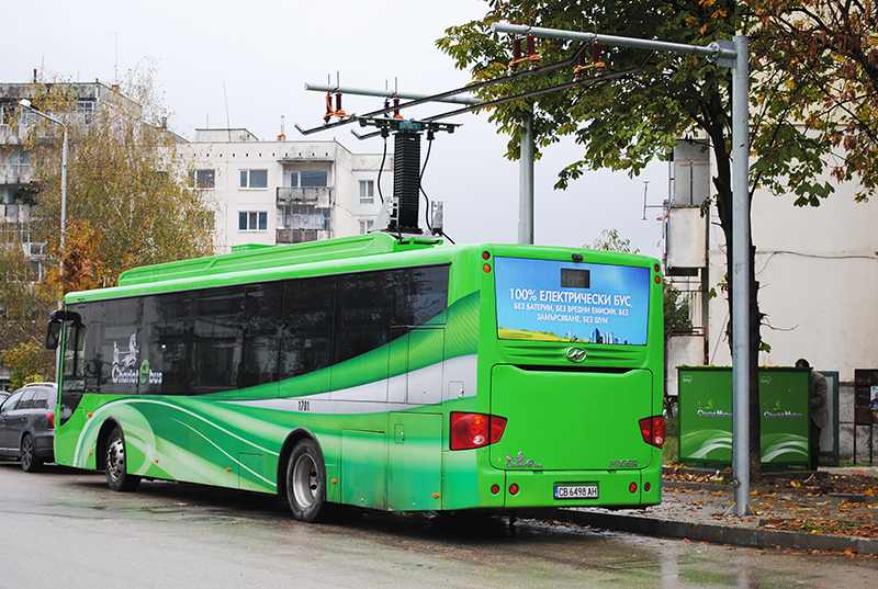 Велико-Тырново, Higer KLQ6125GEV3 № 1701; Велико-Тырново — Електробуси на тестове във Велико Търново — 2015-2019