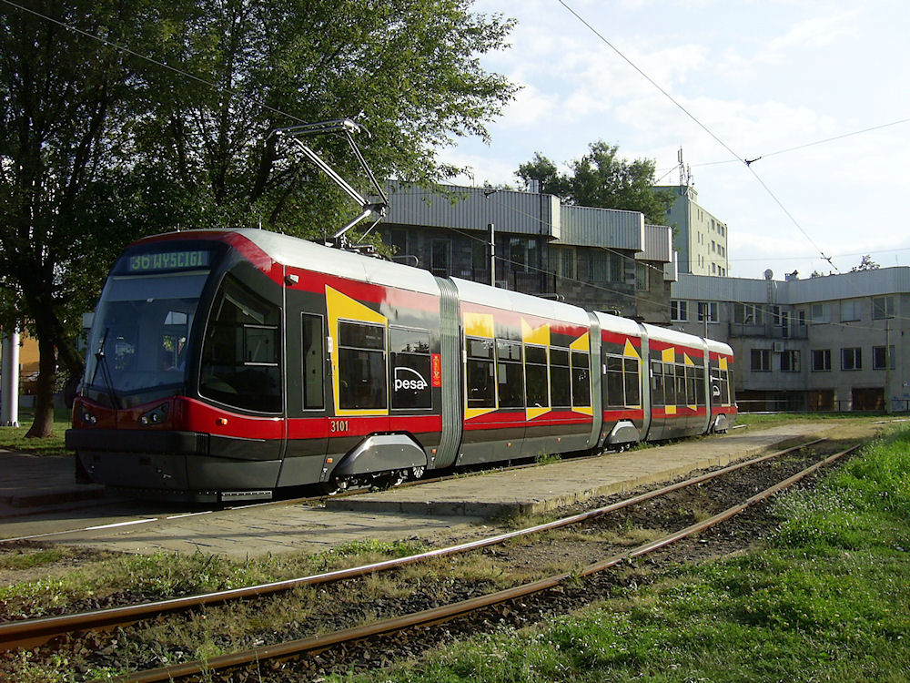 Варшава, PESA Tramicus 120N № 3101