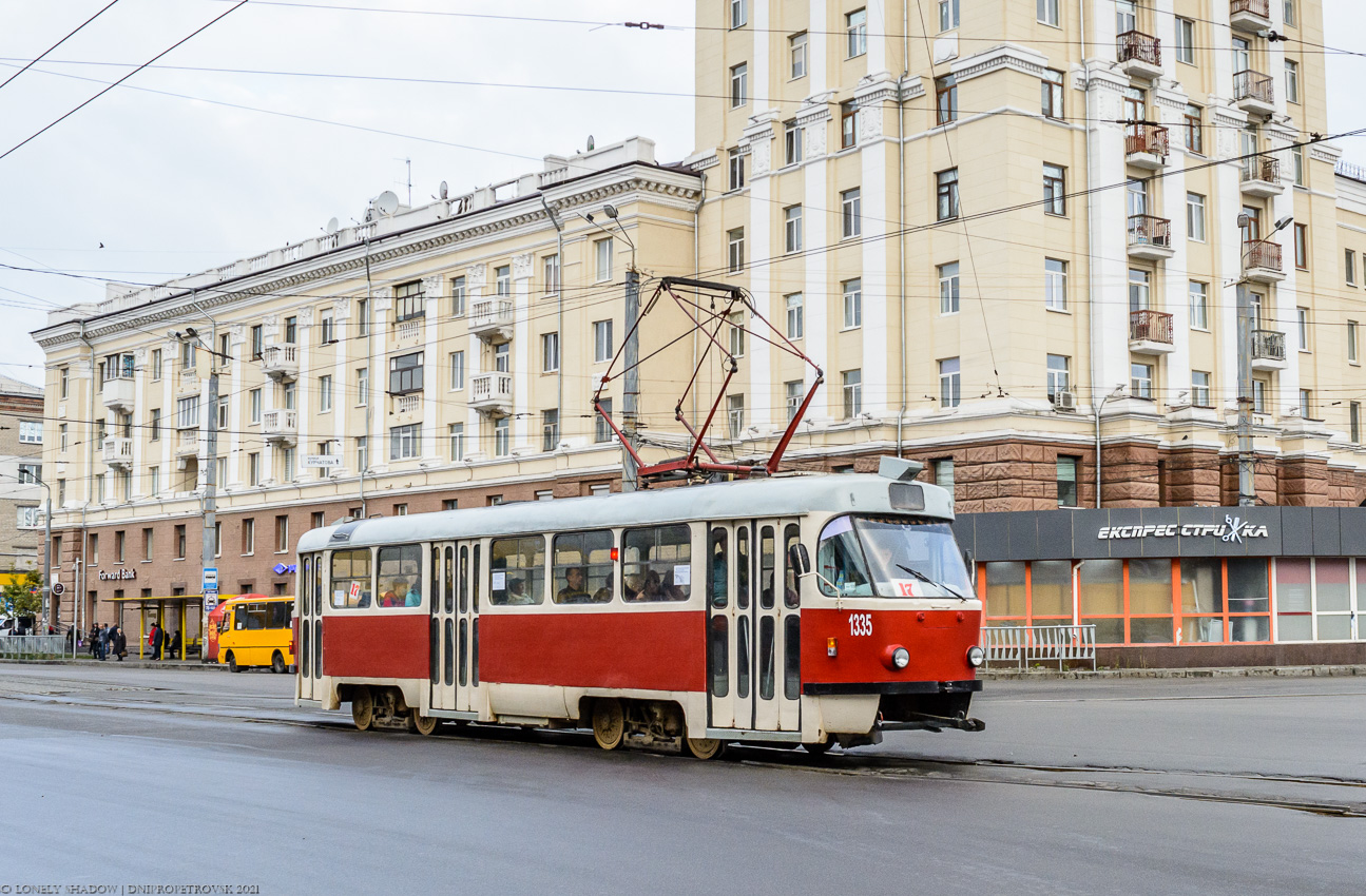 Днепр, Tatra T3SU № 1335; Днепр — Работники электротранспорта