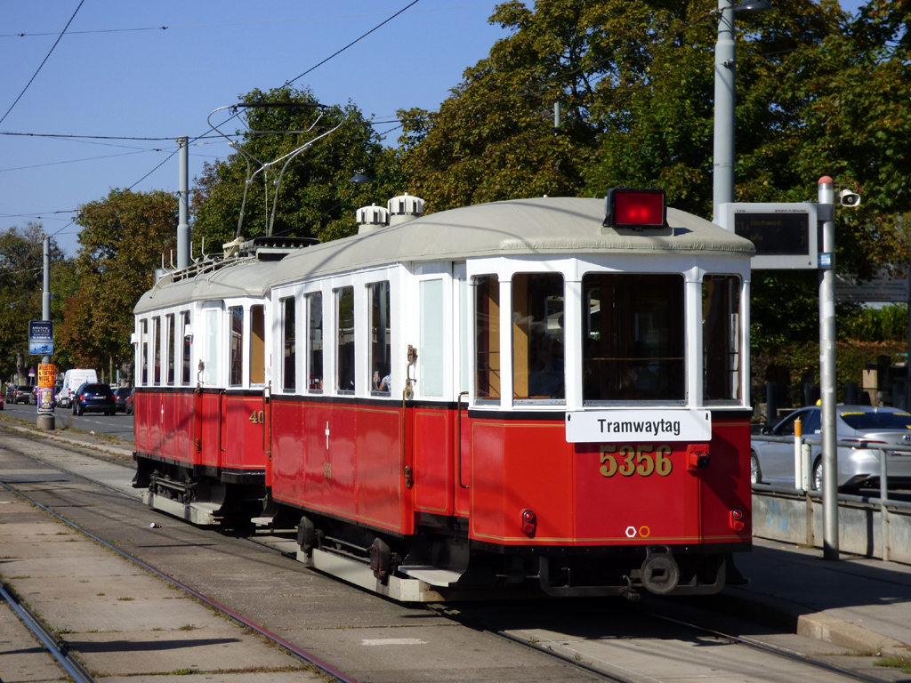 Вена, HW Type  m3(aw) № 5356; Вена — Tramwaytag 2021