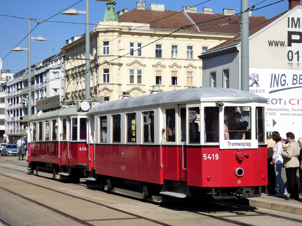 Вена, Graz Type  m3 № 5419; Вена — Tramwaytag 2021