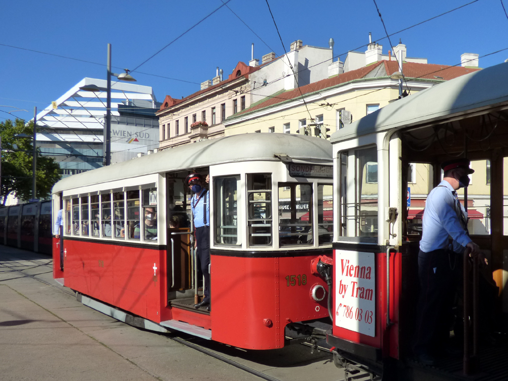 Вена, Lohner Тype k6 № 1518; Вена — Tramwaytag 2021